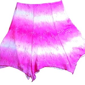 STAR CITY PinkOmbre Embroidered Fairycore Skirt